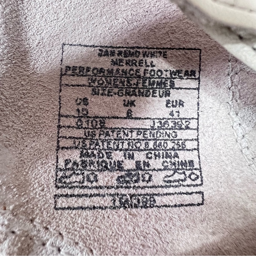 Merrell Sandals Womens 10 San Remo Strappy White Leather Casual Open Toe Hiking - Picture 8 of 8